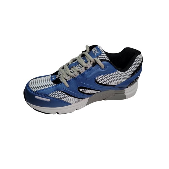 APEX mens Running Shoes V551 White/Blue ( Size US 8) - Picture 12 of 15
